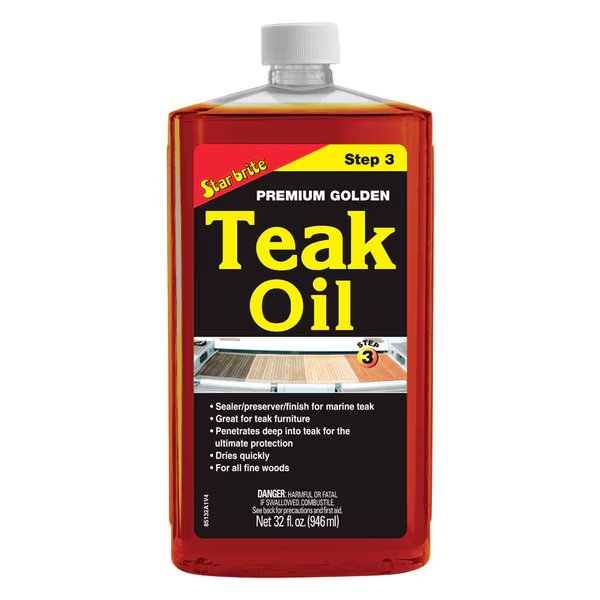 Oil Teak Prem Gold Qt, Star Brite, Mfr#: 85132